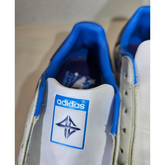 Adidas Men's Tie-Dye Blue/White/Turquoise Uprock 4E Superstar Sneakers Size 8.5 - Picture 7 of 16